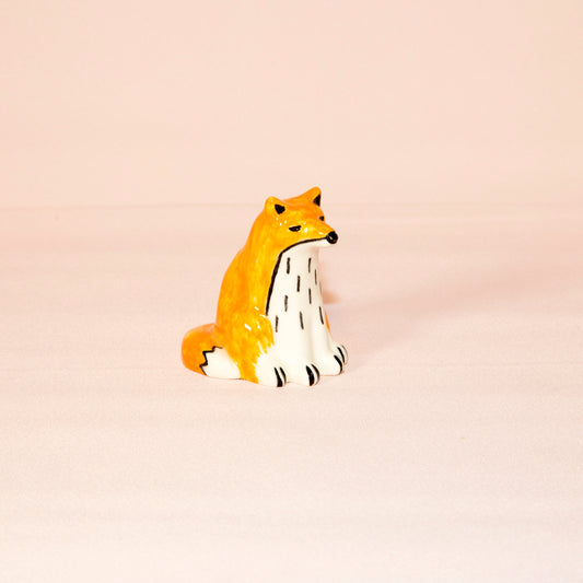 Small fox figurine